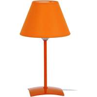 Casa Lampade d’ufficio Tosel lampada da comodino tondo metallo arancia Arancio