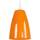 Casa Lampadari / sospensioni e plafoniere Tosel Lampada a sospensione tondo metallo arancia Arancio