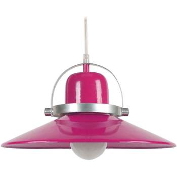 Casa Lampadari / sospensioni e plafoniere Tosel Lampada a sospensione tondo metallo rosa Rosa