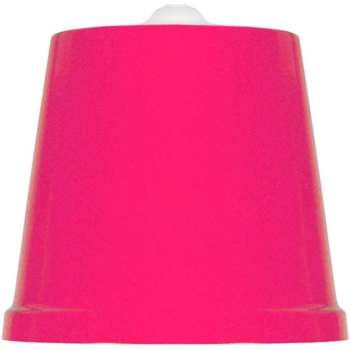 Tosel Lampada a sospensione tondo metallo rosa Rosa