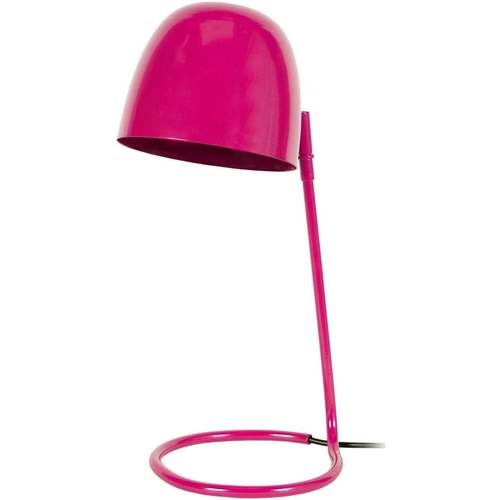 Tosel Lampada da scrivania tondo metallo rosa Rosa - Casa Lampade d'ufficio  61,00 €