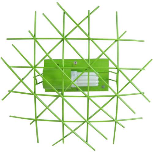 Casa Lampadari / sospensioni e plafoniere Tosel Plafoniera rettangolare metallo verde Verde