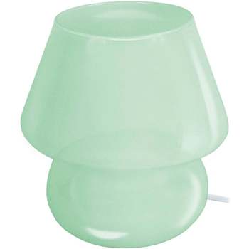 Tosel lampada da comodino tondo vetro verde Verde