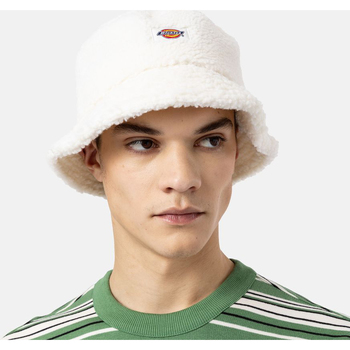 Dickies Cappello in pile - Red Chute Bucket Hat Bianco