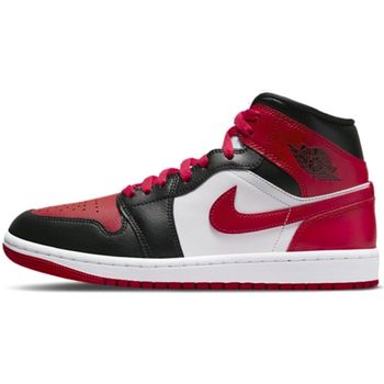 Scarpe Donna Sneakers Nike W AIR  1 MID Rosso