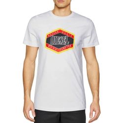 Abbigliamento Uomo T-shirt & Polo Diesel A06497 0GRAI T-DIEGOR-100 Bianco