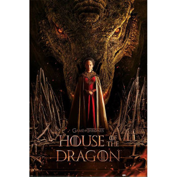Casa Poster House Of The Dragon TA9816 Rosso