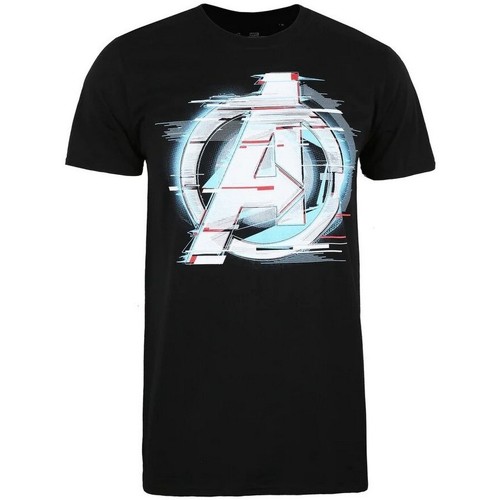 Abbigliamento Uomo T-shirts a maniche lunghe Avengers Endgame Quantum Nero