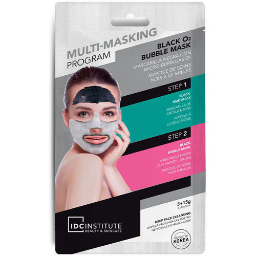 Accessori Maschera Idc Institute Multi-masking Program Black O2 Bubble Mask 