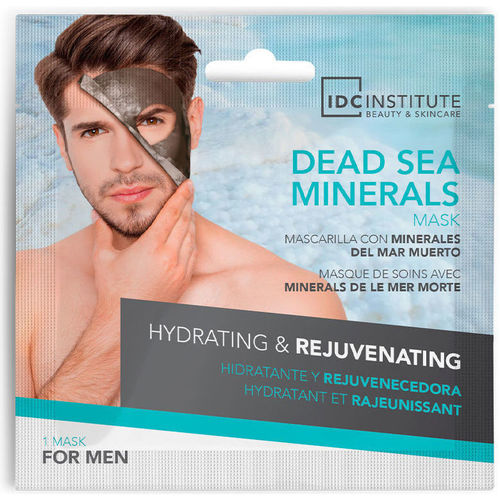 Accessori Uomo Maschera Idc Institute Dead Sea Minerals Hydrating & Rejuvenating Mask For Men 22 Gr 