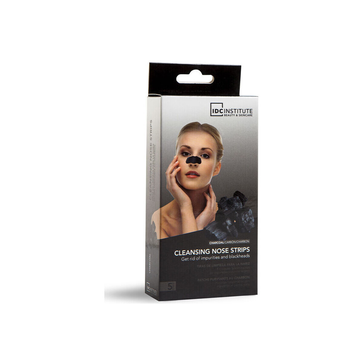 Bellezza Trattamento mirato Idc Institute Cleansing Nose Strips Charcoal Strips For Women 