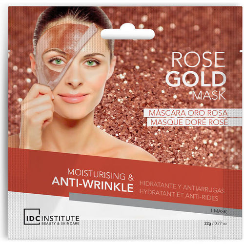 Accessori Maschera Idc Institute Rose Gold Mask Moisturising & Anti-wrinkle 22 Gr 