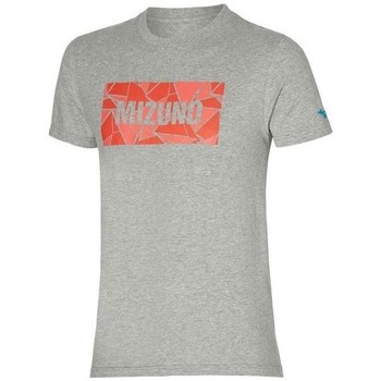 Abbigliamento Uomo T-shirt maniche corte Mizuno Athletic Tee Grigio