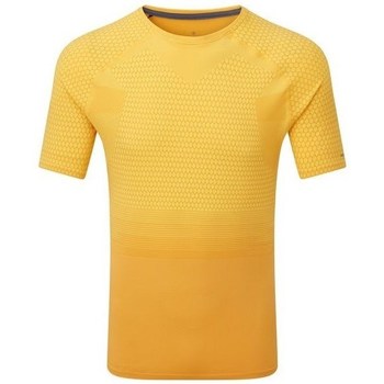 Abbigliamento Uomo T-shirt maniche corte Ronhill Mens Tech Marathon SS Tee Giallo