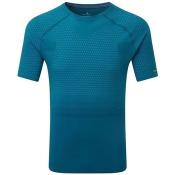 Abbigliamento Uomo T-shirt maniche corte Ronhill Mens Tech Marathon SS Tee Blu