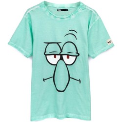 Abbigliamento T-shirts a maniche lunghe Spongebob Squarepants NS6891 Verde