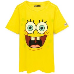 Abbigliamento T-shirts a maniche lunghe Spongebob Squarepants NS6892 Multicolore