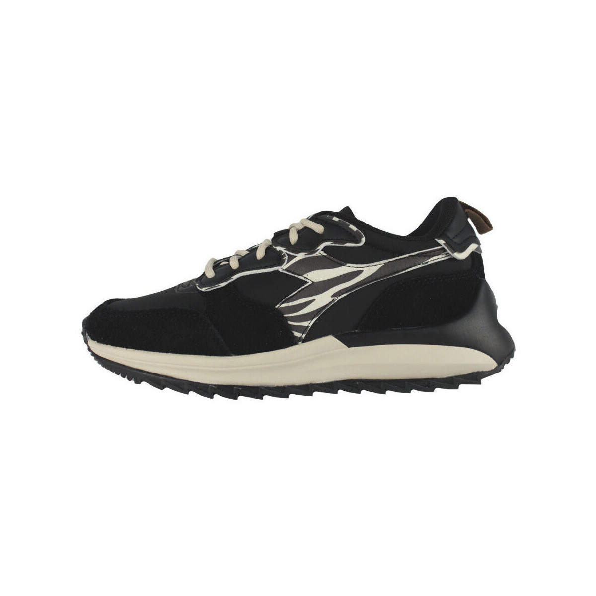 Scarpe Donna Sneakers Diadora 501.178617 01 C9994 Black/Parchment Nero