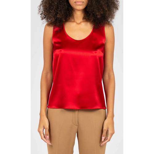 Abbigliamento Donna Top / Blusa Sartoria 74 TP001 ROSSO Rosso