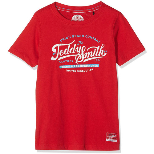 Abbigliamento Bambino T-shirt & Polo Teddy Smith 61006026D Rosso