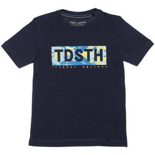 Abbigliamento Bambino T-shirt & Polo Teddy Smith 61006284D Blu