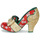 Scarpe Donna Décolleté Irregular Choice All The Time Rosso / Oro