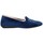 Scarpe Donna Pantofole Norteñas 7-980-25 Mujer Azul marino Blu