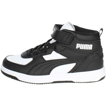 Scarpe Unisex bambino Sneakers alte Puma 374688 Nero