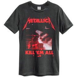 Abbigliamento Uomo T-shirts a maniche lunghe Amplified Kill Em All Nero