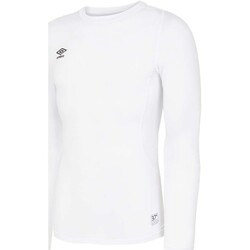 Abbigliamento Unisex bambino T-shirts a maniche lunghe Umbro Core Bianco