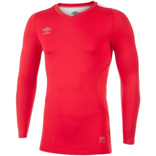 Abbigliamento Donna T-shirts a maniche lunghe Umbro UO265 Rosso
