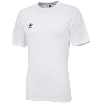 Abbigliamento Unisex bambino T-shirt maniche corte Umbro UO826 Bianco