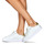 Scarpe Donna Sneakers basse Lauren Ralph Lauren ANGELINE 4-SNEAKERS-LOW TOP LACE Bianco