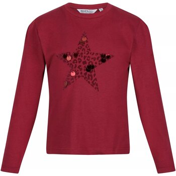 Abbigliamento Unisex bambino T-shirts a maniche lunghe Regatta Wenbie III Rosso