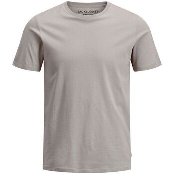 Abbigliamento Uomo T-shirt & Polo Jack & Jones 12156101 BASIC TEE-CROCKERY Grigio