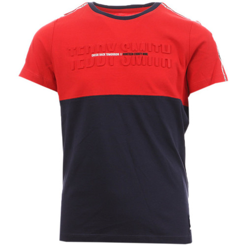 Abbigliamento Bambino T-shirt & Polo Teddy Smith 61006285D Rosso