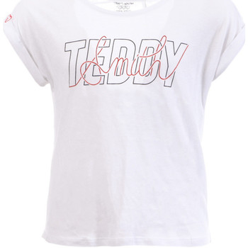 Abbigliamento Bambina T-shirt & Polo Teddy Smith 51006347D Bianco