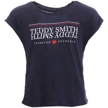 Abbigliamento Bambina T-shirt & Polo Teddy Smith 51006141D Blu