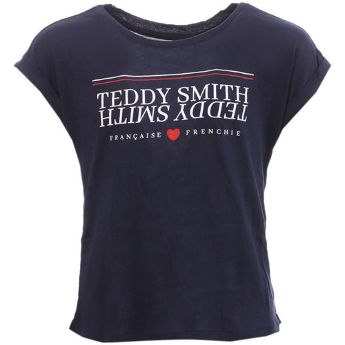 Abbigliamento Bambina T-shirt maniche corte Teddy Smith 51006141D Blu