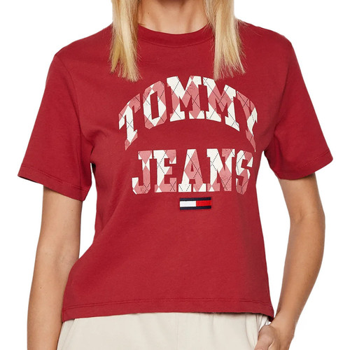 Abbigliamento Donna T-shirt & Polo Tommy Hilfiger DW0DW11928 Rosso