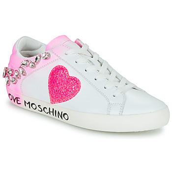 Scarpe Donna Sneakers basse Love Moschino FREE LOVE Rosa