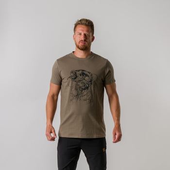 Abbigliamento Uomo T-shirt & Polo Northfinder ARCHIE TR-3810AD, Tamac Marrone
