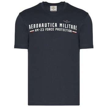 Abbigliamento Uomo T-shirt maniche corte Aeronautica Militare TS1942J53808331 Marine