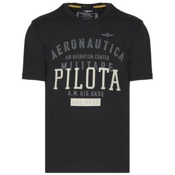 Abbigliamento Uomo T-shirt maniche corte Aeronautica Militare TS2045J56334300 Nero