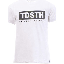 Abbigliamento Bambino T-shirt & Polo Teddy Smith 61006221D Bianco