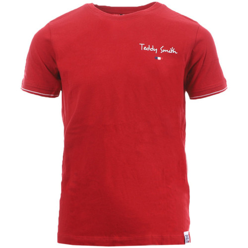 Abbigliamento Bambino T-shirt & Polo Teddy Smith 61006195D Rosso