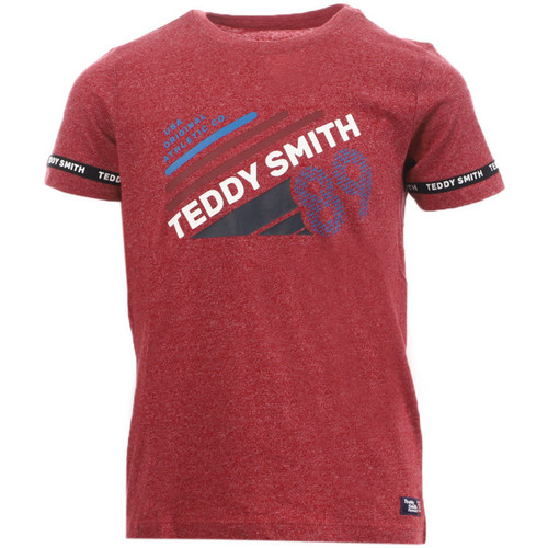 Abbigliamento Bambino T-shirt & Polo Teddy Smith 61006520D Rosso