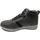 Scarpe Uomo Sneakers alte Australian AM532 Uomo Nero-02-Black