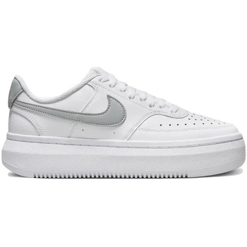 Scarpe Donna Sneakers Nike Court Vision Alta Leather Bianco