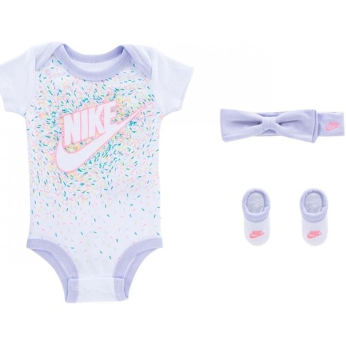 Abbigliamento Bambina Completo Nike NN0653 Bimba Non definito-1-Bianco